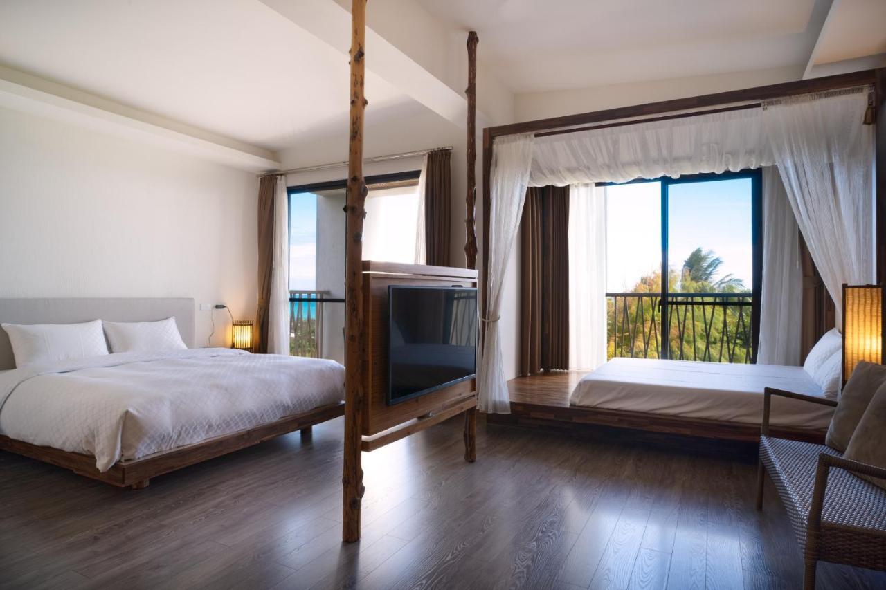 畫日風尚會館sinasera Resort Trường Tân Ngoại thất bức ảnh